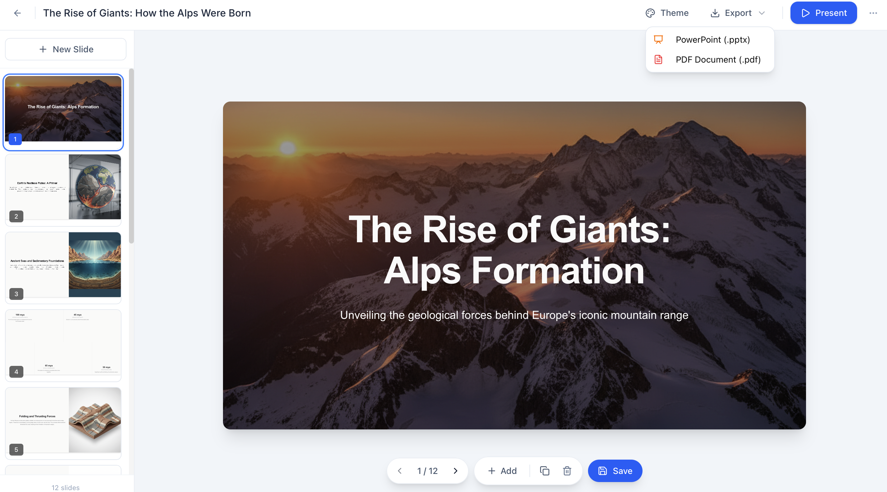 3. Export and Share Instantly